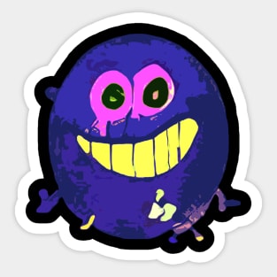 Happy Monster Sticker